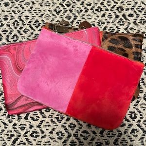 3 makeup bags